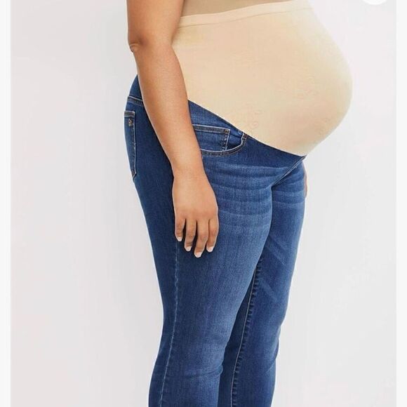 Jessica Simpson Maternity, Full Length Secret Fit Belly Skinny Leg Jegging Small - Picture 2 of 16